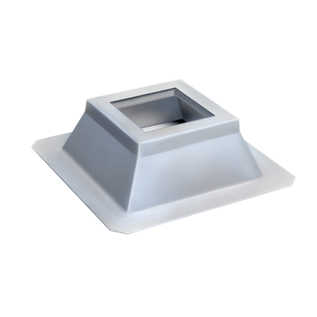 Itho Daalderop dakopstand voetmaat 1 - RAL 9010 - DMP 430
